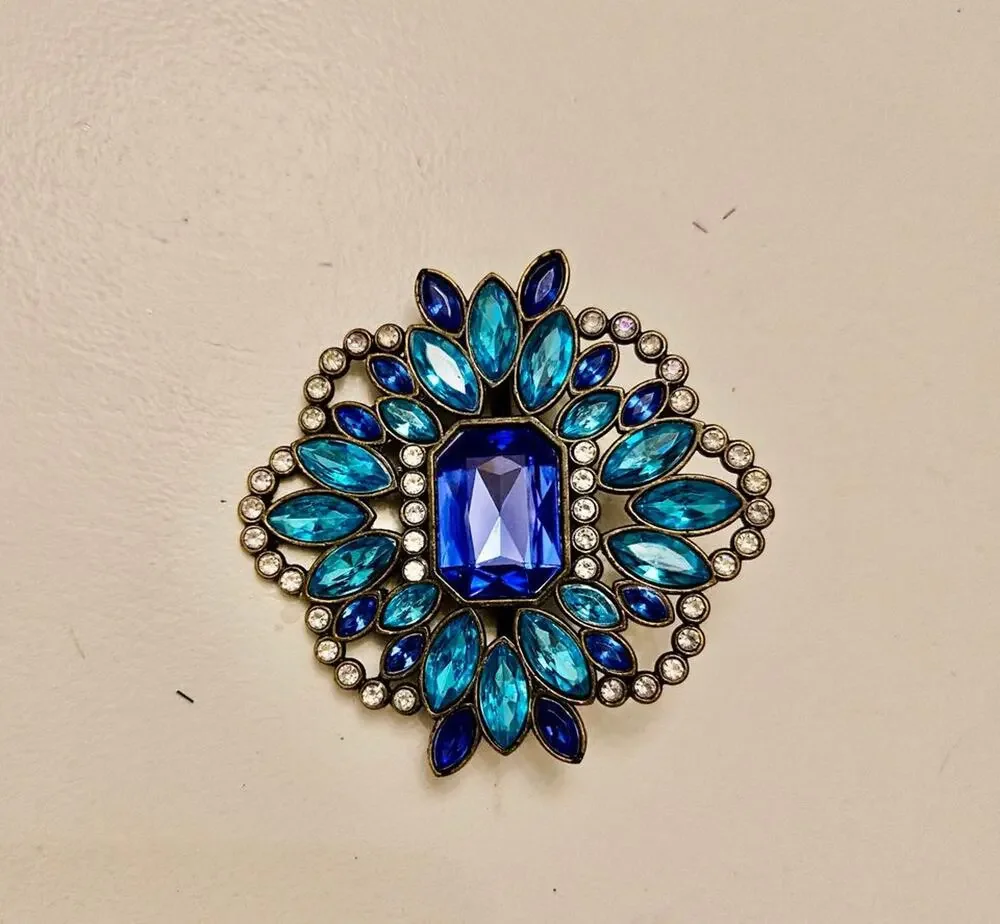 Gem Embellishment, blue/green